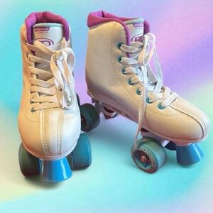 SOLD-Roller Derby Brand Women’s Size 7 Roller Star 600 White Roller Skates